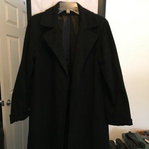 100% Vintage Cashmere wrap coat